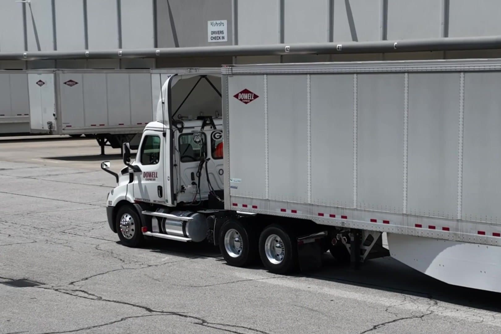 Our own tractors and trailers.